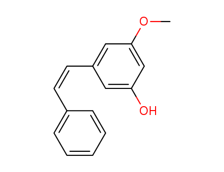 Phenol, 3-methoxy-5-(2-phenylethenyl)-, (Z)-