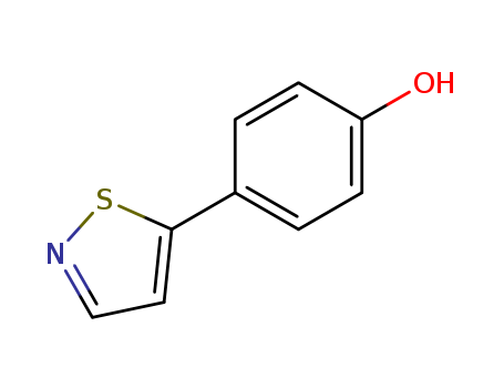 Phenol,4-(5-isothiazolyl)-