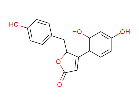 3-(2,4-dihydroxyphenyl)-4-(4-hydroxyphenyl)but-2-en-4-olide