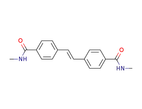 Benzamide, 4,4'-(1E)-1,2-ethenediylbis[N-methyl-