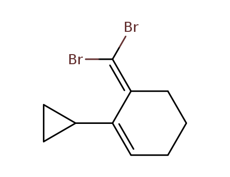 Cyclohexene, 1-cyclopropyl-6-(dibromomethylene)-