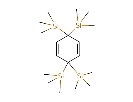 17156-62-6,Silane,2,5-cyclohexadiene-1,4-diyltetrakis[trimethyl-,Silane,2,5-cyclohexadiene-1,4-diylidenetetrakis[trimethyl- (8CI,9CI);3,3,6,6-Tetrakis(trimethylsilyl)cyclohexadiene