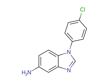 1H-Benzimidazol-5-amine, 1-(4-chlorophenyl)-