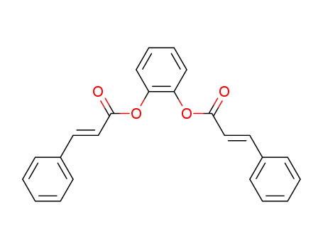 Molecular Structure of 114085-81-3 (2-Propenoic acid, 3-phenyl-, 1,2-phenylene ester, (E,E)-)