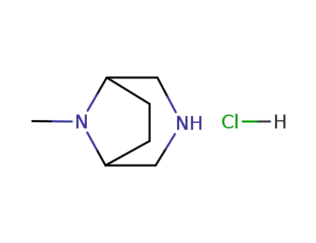 Molecular Structure of 17783-50-5 (8-METHYL-3,8-DIAZA-BICYCLO[3.2.1]OCTANE DIHYDROCHLORIDE)