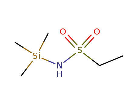 Molecular Structure of 999-99-5 (N-(Trimethyl-silyl)-ethane-sulfonamide)