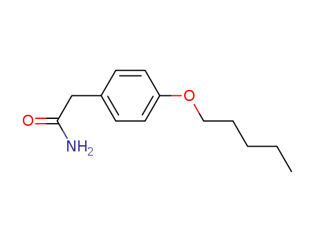 Benzeneacetamide, 4-(pentyloxy)-