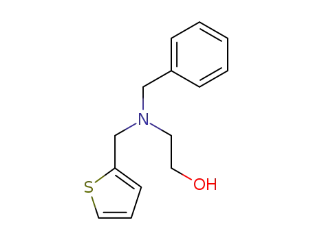 2-(benzyl-[2]thienylmethyl-amino)-ethanol