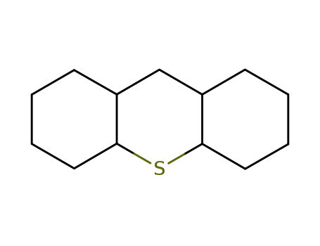 Molecular Structure of 4971-97-5 (1H-Thioxanthene, dodecahydro-)