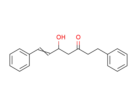 Molecular Structure of 87095-74-7 (5-Hydroxy-1,7-diphenyl-6-hepten-3-one)