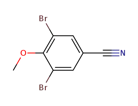 Molecular Structure of 3336-39-8 (BROMOXYNIL-METHYL ETHER)