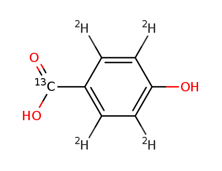 Benzoic-carboxy-13C acid, 4-hydroxy- (9CI)
