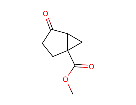 Molecular Structure of 154184-56-2 (Bicyclo[3.1.0]hexane-1-carboxylic acid, 4-oxo-, methyl ester (9CI))