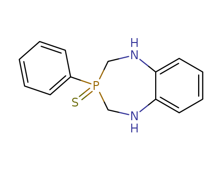 1H-1,5,3-Benzodiazaphosphepine, 2,3,4,5-tetrahydro-3-phenyl-, 3-sulfid e