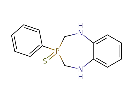1H-1,5,3-Benzodiazaphosphepine, 2,3,4,5-tetrahydro-3-phenyl-, 3-sulfide