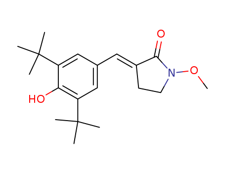 2-Pyrrolidinone,3-[[3,5-bis(1,1-dimethylethyl)-4-hydroxyphenyl]methylene]-1-methoxy-