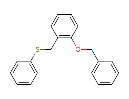 1-Benzyloxy-2-phenylsulfanylmethyl-benzene