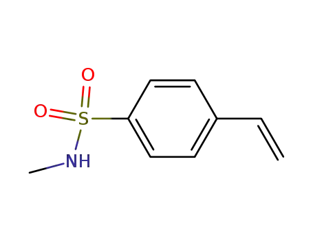 Molecular Structure of 6131-64-2 (4-ethenyl-N-methylbenzenesulfonamide)
