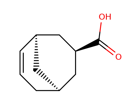 Molecular Structure of 21932-98-9 ((1β,3α,5β)-Bicyclo[3.3.1]non-6-ene-3-carboxylic acid)