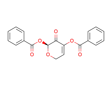 1,3-Di-O-benzoyl-4-deoxy-β-D-pent-3-enopyranos-2-ulose