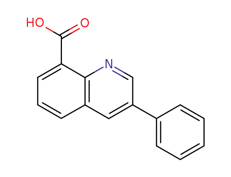 8-Quinolinecarboxylic acid, 3-phenyl-