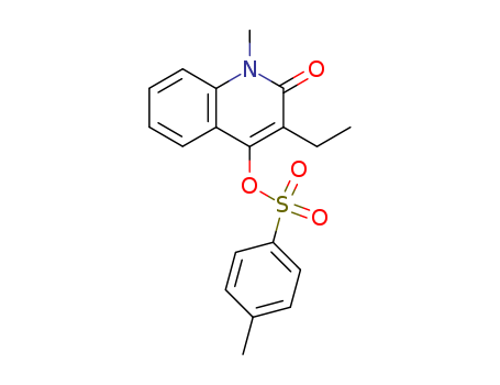 110216-96-1,3-ethyl-1-methyl-2-oxo-1,2-dihydroquinolin-4-yl 4-methylbenzenesulfonate,