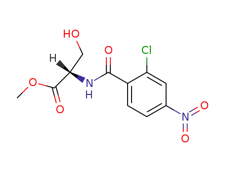 L-Serine, N-(2-chloro-4-nitrobenzoyl)-, methyl ester