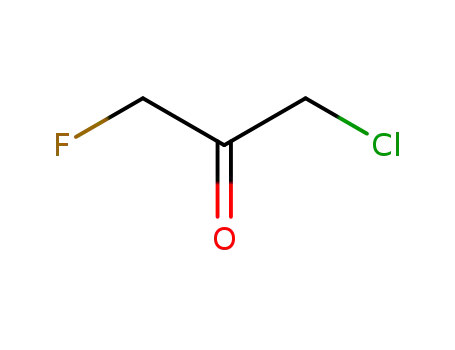 Molecular Structure of 453-12-3 (1-chloro-3-fluoro-propan-2-one)