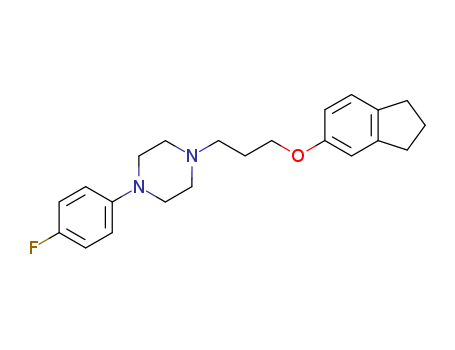 82859-89-0,5-(3-(4-(4-fluorophenyl)-1-piperazinyl)propoxy)indan,BP 528;