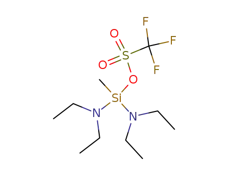 Molecular Structure of 154922-03-9 (C<sub>10</sub>H<sub>23</sub>F<sub>3</sub>N<sub>2</sub>O<sub>3</sub>SSi)