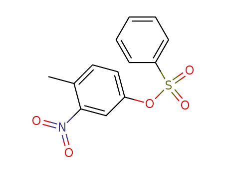 Molecular Structure of 92059-54-6 (4-benzenesulfonyloxy-2-nitrotoluene)