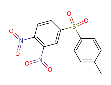 Molecular Structure of 127291-62-7 (3,4-dinitro-1-(4-methylphenylsulfonyl)-benzene)