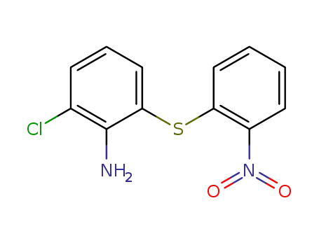 Benzenamine, 2-chloro-6-[(2-nitrophenyl)thio]-