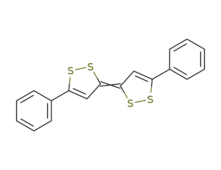 Molecular Structure of 58315-26-7 (5,5'-Diphenyl-3,3'-bi(3H-1,2-dithiolyliden))