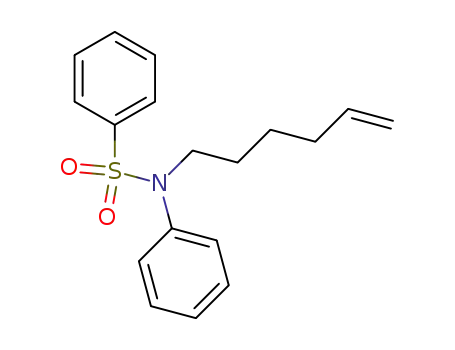 Molecular Structure of 157099-71-3 (N-(hex-5-enyl)-N-phenylbenzenesulfonamide)