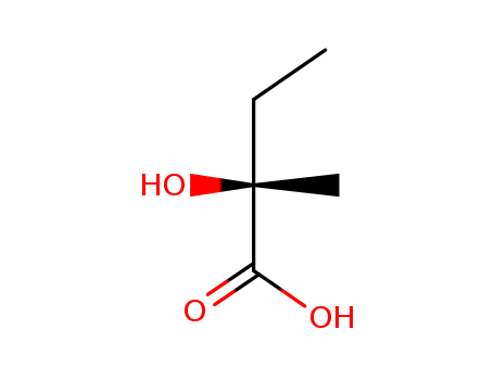 Butanoic acid,2-hydroxy-2-methyl-,(2R)-