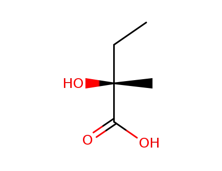 (2R)-2-hydroxy-2-methylbutanoic acid