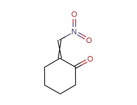 Molecular Structure of 155990-40-2 ((E)-2-nitromethylene cyclohexanone)