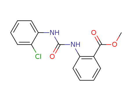 Benzoic acid,2-[[[(2-chlorophenyl)amino]carbonyl]amino]-, methyl ester cas  1567-00-6