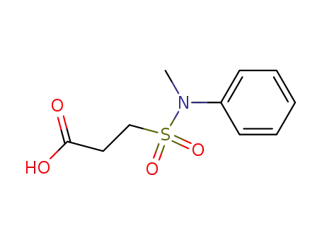 Propanoic acid, 3-[(methylphenylamino)sulfonyl]-