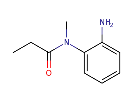 Molecular Structure of 169330-11-4 (Propanamide,  N-(2-aminophenyl)-N-methyl-)