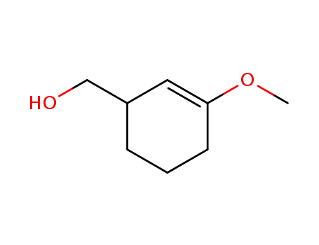 Molecular Structure of 34407-89-1 (3-Methoxy-1,4,5,6-tetrahydro-benzylalkohol)