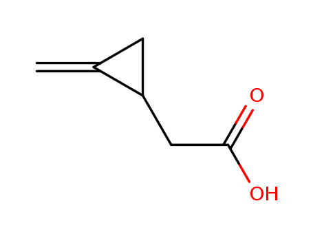 Cyclopropaneaceticacid, 2-methylene-