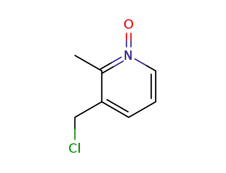 Pyridine, 3-(chloromethyl)-2-methyl-, 1-oxide