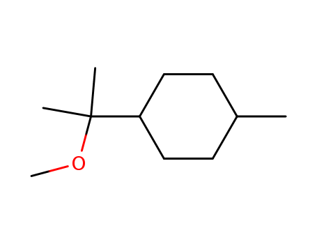 Cyclohexane, 1-(1-methoxy-1-methylethyl)-4-methyl-