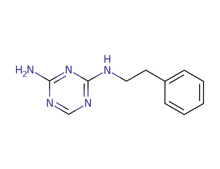 1,3,5-Triazine-2,4-diamine, N-(2-phenylethyl)-