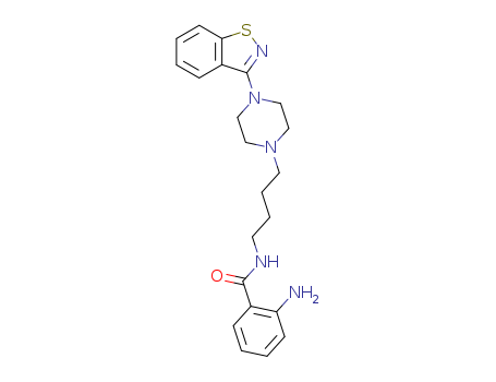 Benzamide,2-amino-N-[4-[4-(1,2-benzisothiazol-3-yl)-1-piperazinyl]butyl]-(155289-31-9)