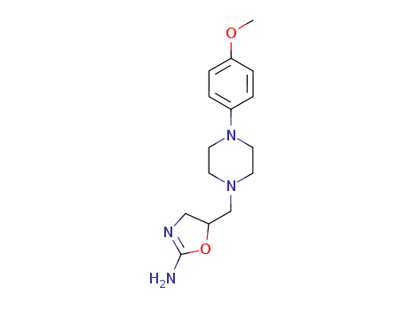 132786-14-2,5-{[4-(4-methoxyphenyl)piperazin-1-yl]methyl}-4,5-dihydro-1,3-oxazol-2-amine,