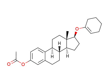 Acetic acid (8R,9S,13S,14S,17S)-17-(cyclohex-1-enyloxy)-13-methyl-7,8,9,11,12,13,14,15,16,17-decahydro-6H-cyclopenta[a]phenanthren-3-yl ester