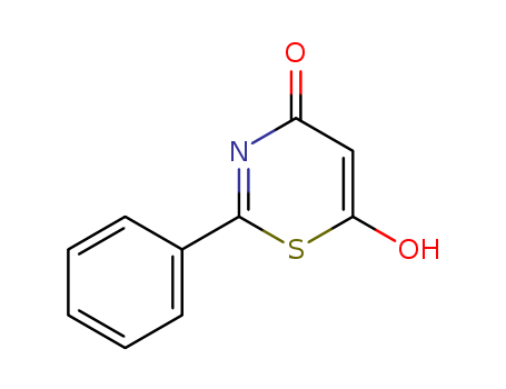 4H-1,3-Thiazin-4-one,6-hydroxy-2-phenyl-